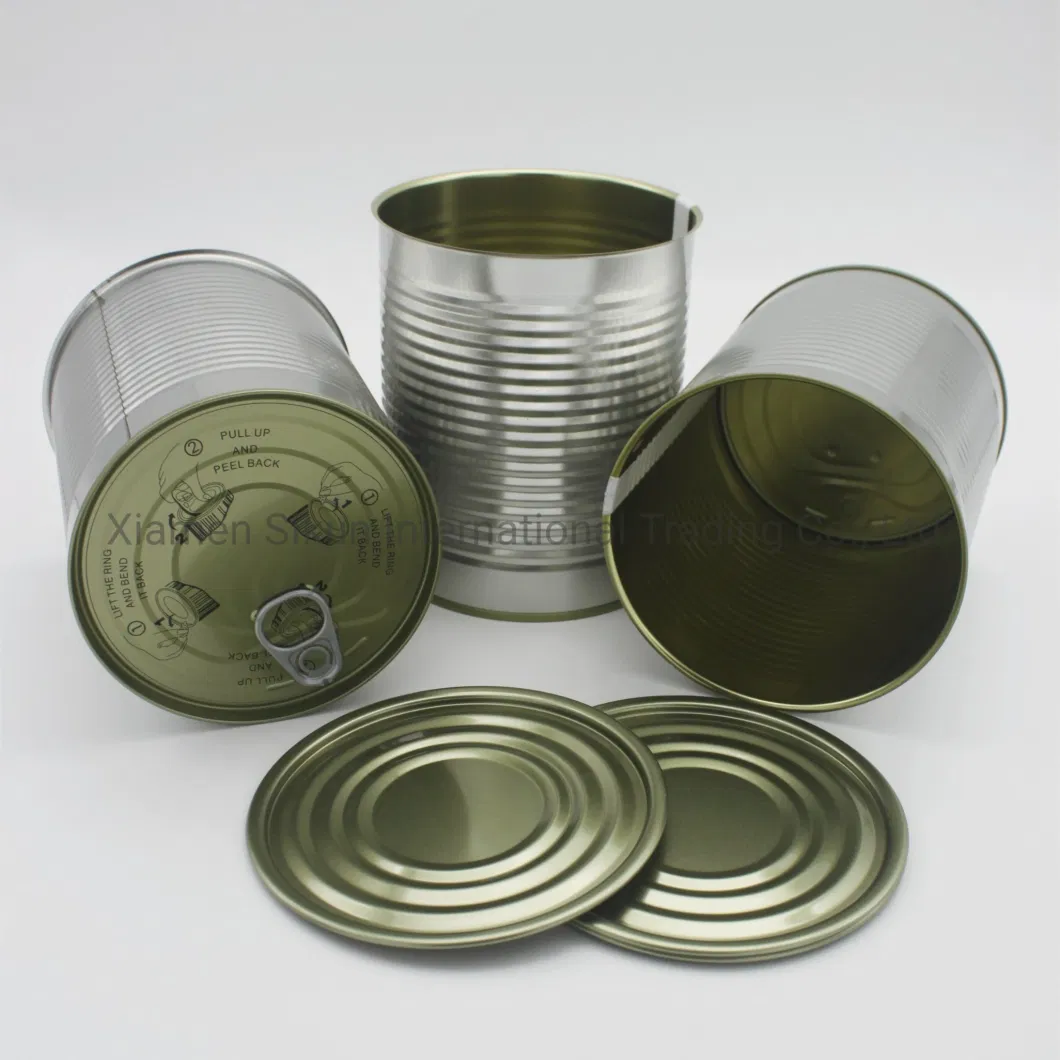 Metal Tin Can 9121# Liquid Beverage High Quality Packaging