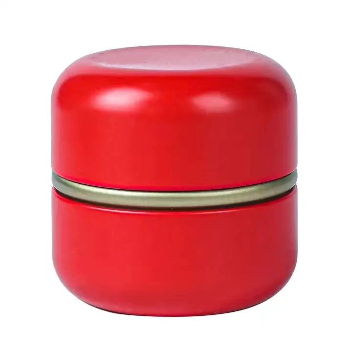Wholesale 2 Oz Decorative Candle Wax Round Metal Tin Cans 100g Cans