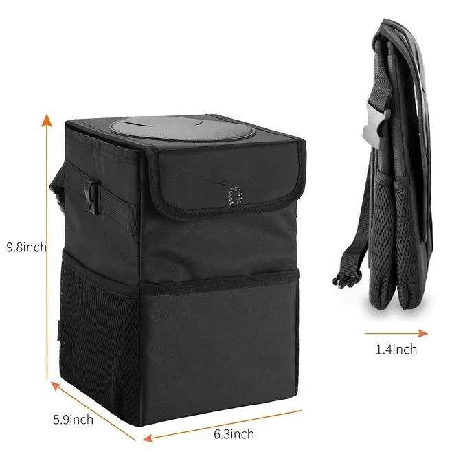 Waterproof Leakproof Wholesale Multifunctional Portable Garbage Bin Car Accessories Trash Can