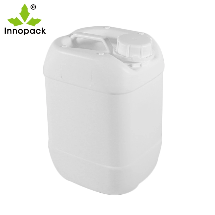 20L Black Plastic HDPE Jerry Can with Cap for Oil