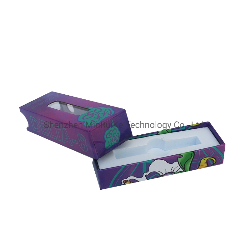 Custom Disposable Childproof Packaging 510 Vape Cartridge Packaging Box for 0.5ml 1.0ml Cartridge