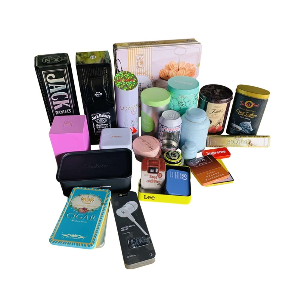 Cosmetics Tin Packaging Little Jewelry Tin Box Packaging