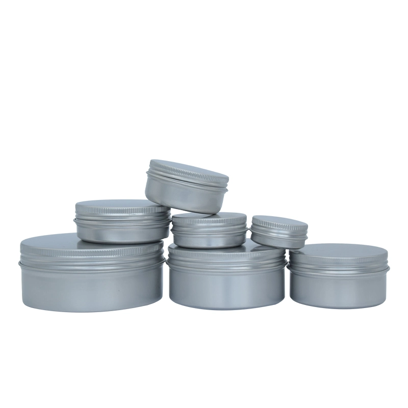 350ml Aluminum Can Spot Threaded Aluminum Box 350g Tea Can Round Cream Metal Aluminum Box