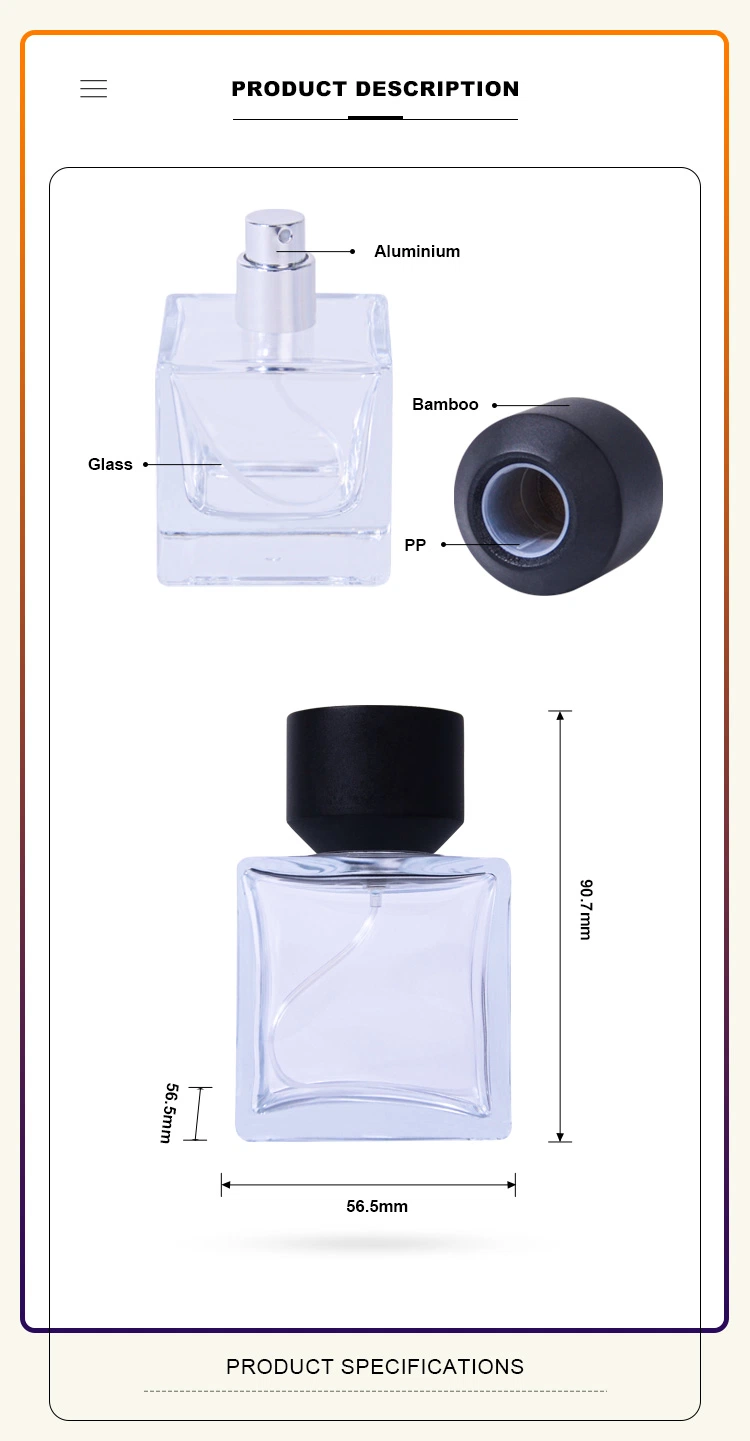 5ml Baby Mini Circle Refillable Perfume Bottle Glass Vial Packaging