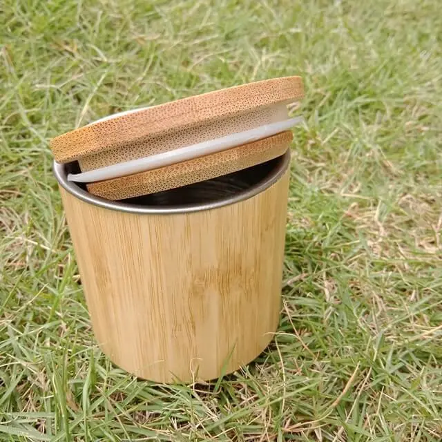 Solid Bamboo Bottle Bamboo Jar Bamboo Tin Bamboo Storage