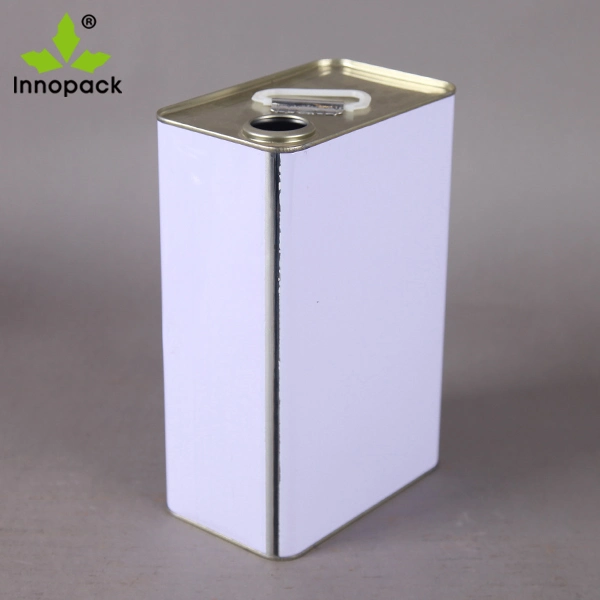 Food Grade 3L Square Small Tin Container for Oil