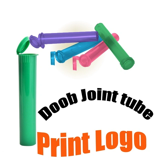 Customized Printing Child Resistant Pop Top Pre Rolled Tube with King Size