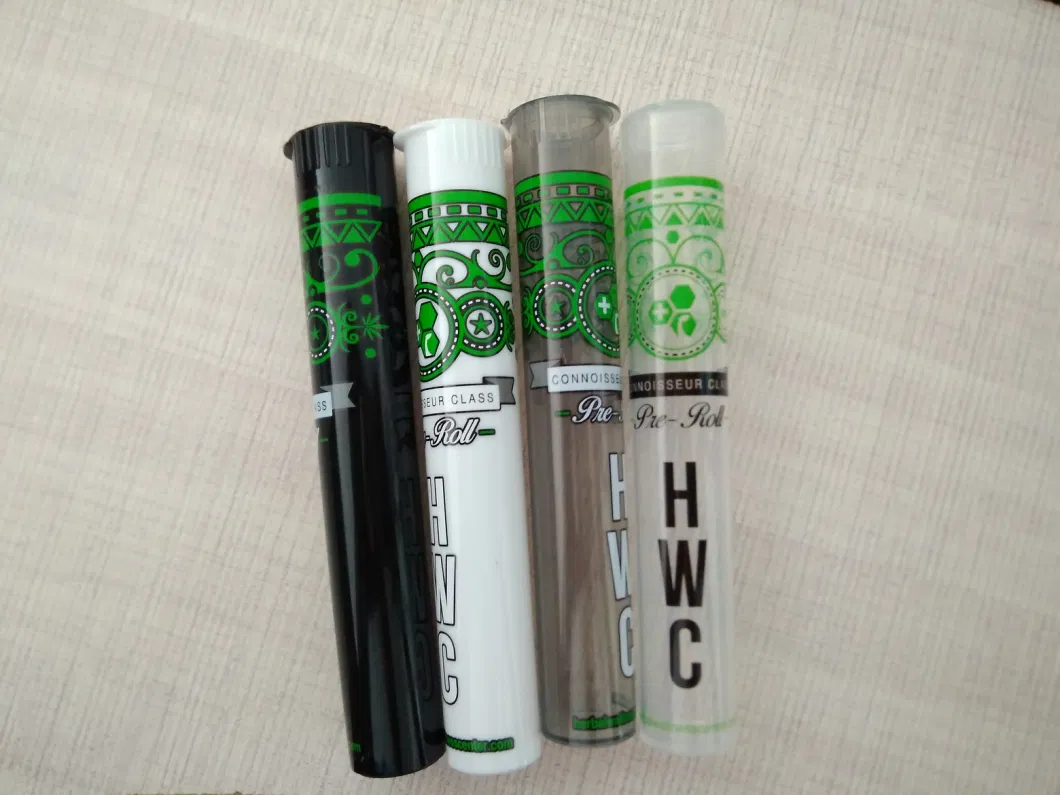 Customized Printing Child Resistant Pop Top Pre Rolled Tube with King Size
