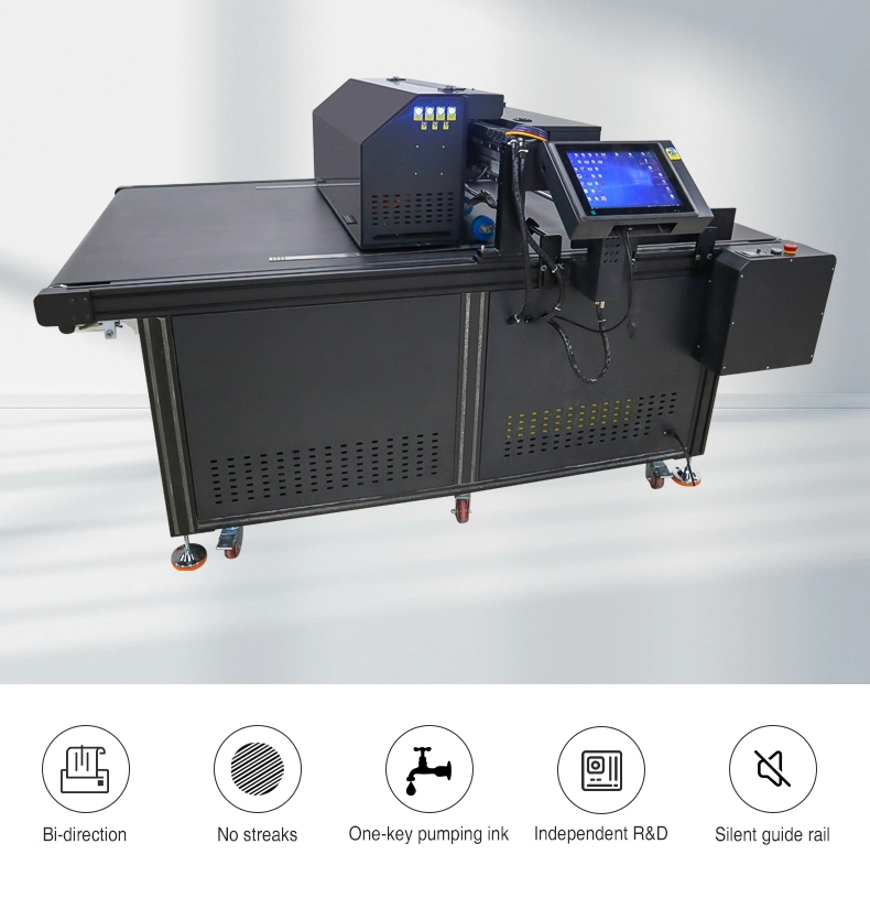 Single Pass Inkjet Printer for Different Box High Speed Clearly Printing