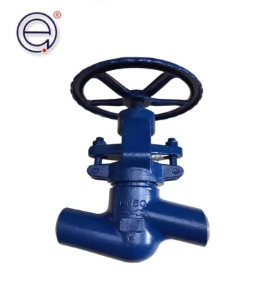 Butt welding high-temperature and high-voltage power station cut-off valve J61Y
