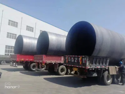 X52 Penstocks Project Diameter 300mm to 3500mm Seamless/ ERW Spiral Welded / Alloy Galvanized/Rhs Hollow Section Spiral Welded Steel Pipe SSAW Pipe