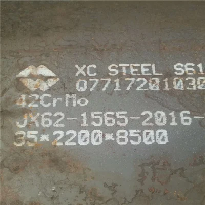 China Mill Factory (15CrMo, 20crmo, 30CrMo, 35CrMo, 42CrMo) Hot Rolled Alloy Steel Plate for Building Material and Construction