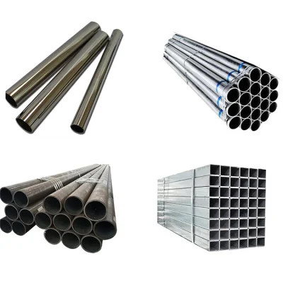 316/304/321 Seamless Stainless/Galvanized/Aluminium Coated/Carbon//Alloy/Precision Bright/Black/1/2&quot;-4&quot;/Oiled/Round/Square ASTM/JIS Steel Pipe Tube