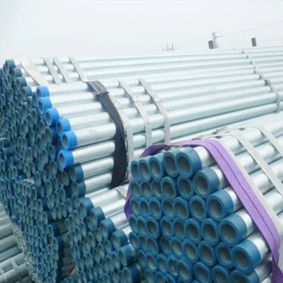 Construction Scaffold Tube Size HDG Hot DIP Galvanized Q235 Q345 Scaffolding Weld Steel Pipe