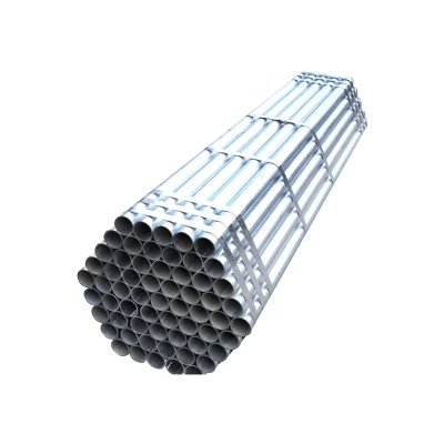 High Quality Q235 Q345 ASTM A106 Hot DIP Galvanized Round Steel Pipe Gi Pipe Pre Galvanized Steel Tube