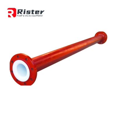 High Pressure Pipe High Temperature Resistant Plastic Lined Steel Pipe Pph Pipe PFA Pipe PTFE Pipe