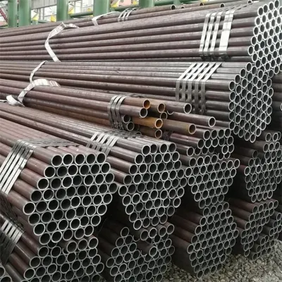 ASTM A106 A53 St37 St52 Sch80 Factory Cold Drawn Carbon Seamless Steel Pipe