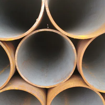 ASTM A106 API 5L ASTM A53 Grade B Standard Size DN50 Sch40 S355 Welded Seamless Mild Carbon Steel Pipe Black Welding Carbon Steel Pipe