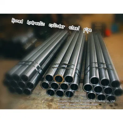 High Precision Honing Steel Pipe for Hydraulic Cylinder by St52, Q345b