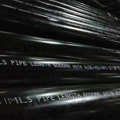Stainlesss/Ms Alloy Large Diameter Thick Wall Sch40 Sch80 A53 Galvanized Steel Pipe Gr. B A336 API 5L Seamless Steel Pipe Oil Steel Casing Pipe