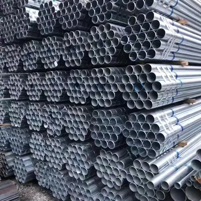 Low and Best Price Carbon Galvanized Round Steel Pipe for Construction