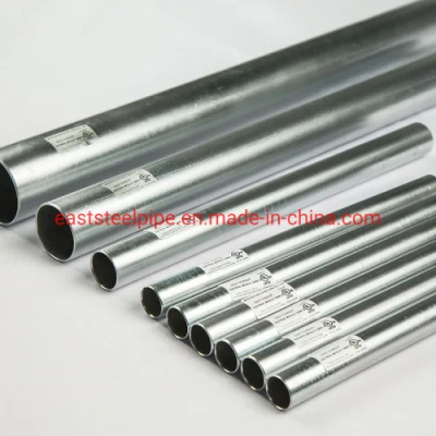 Hot DIP Galvanized Wholesale Manufacturer 1 2 3 4 Inch &quot; Metallic UL Electrical Metal Steel EMT Tuberia Pipe