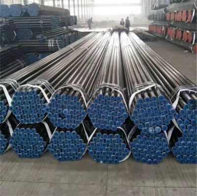 Hot Rolled Carbon Seamless Steel Pipe and Tube St37 St52 1020 1045 A106b 42CrMo Fluid Pipe