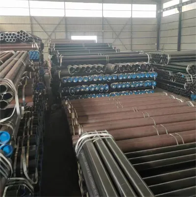 Hot Rolled Carbon Seamless Steel Pipe and Tube St37 St52 1020 1045 A106b 42CrMo Fluid Pipe