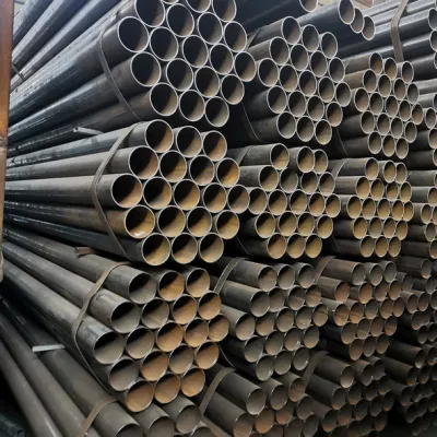 ASTM A106 API 5L ASTM A53 Grade B Standard Size DN50 Sch40 S355 Welded Seamless Mild Carbon Steel Pipe Black Welding Carbon Steel Pipe