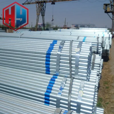 BS 1387 ASTM A53 a 500 Galvanized Steel Pipe