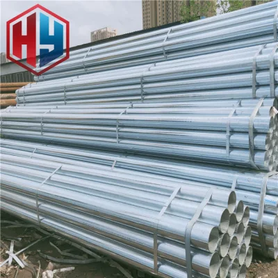BS 1387 ASTM A53 a 500 Galvanized Steel Pipe