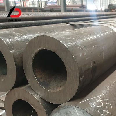 Factory Stock ASTM A106 A53 Gr. B A336 Seamless Steel Pipe Ms Alloy Large Diameter Thick Wall Sch40 Sch80 Seamless Fluid Fire Boiler Tube Pipe