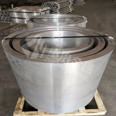 High-Strength 3003/5005/5052/6082 Cylinder-Part Precision Machining 6061/6063/7075 Thick-Wall 7000-Series Seamless Aluminium Alloy Forgings