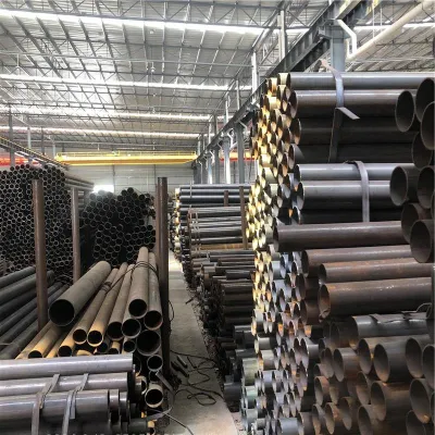 ASTM A53 Gr. B ERW Schedule 40 Black Carbon Steel Pipe for Oil and Gas Pipeline