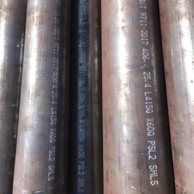 ASTM L245 L360 A53 API 5L Line Pipe Steel Pipe Seamless Line Pipe for 0il Gas Pipe High Pressure Boiler Hot Rolled Cold Drawn Hot Expanded Carbon