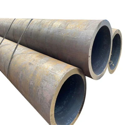 Best Price for Seamless Steel Pipe Sch40 Large Diameter Carbon Hollow Section Carbon Black Steel Pipe in Stock