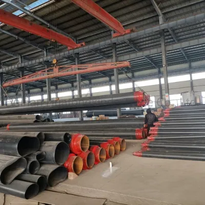 Steel Jacket Glass Wool Steam Pipe Insulation Insulated High Temperature Heat Resistant Steel Pipe