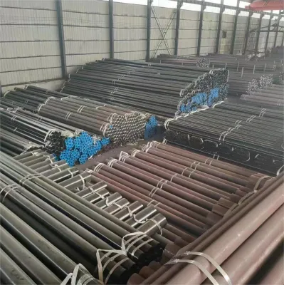 Hot Rolled Carbon Seamless Steel Pipe and Tube St37 St52 1020 1045 A106b 42CrMo Fluid Pipe