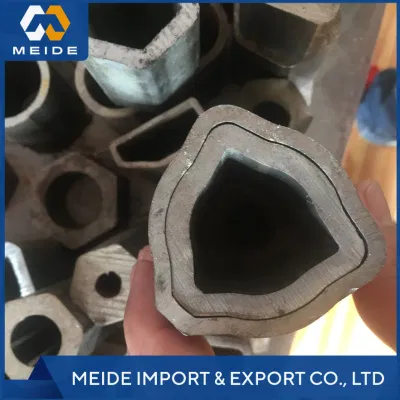 1020 Q355 Carbon Steel Tube SUS304 Stainless Steel Special Shaped Pipe/Hexagon Pentagon Triangle Shapes Pipes for Decoration Project Seamless Shaped Tube/Pipe