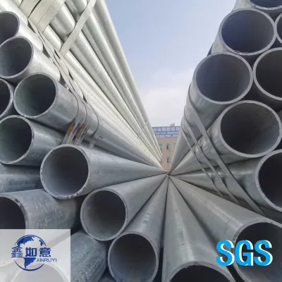 ASTM A106 API 5L High Presssure Ms Steel Carbon Galvanized ASTM A53 Ss400 Q235 Black Iron Seamless Sch40 Steel Tube Pipe for Building Material