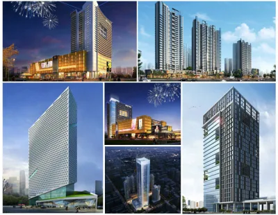 Aluminium Glass Curtain Walls