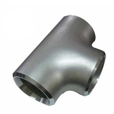 ANSI B16.9 Butt Welded 304 Stainless Steel Equal Pipe Tee