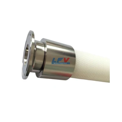 Stainless Steel Sanitary Quick Loading High Temperature Resistant Exhaust Pipe for Pump