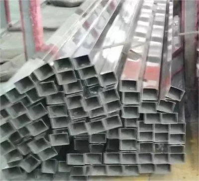 AISI ASTM Stainless Steel Seamless Square Rectangular Tube Pipe 201/304/310/316/316L/321/904/2205/2507 Hot Rolled Cold Drawn Corrosion Resistant Galvanized