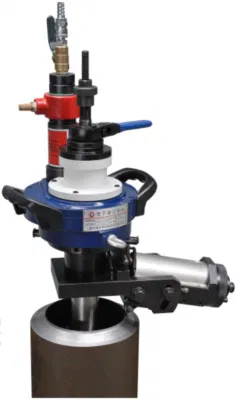 Automatic I. D-Mounted Steel/Alloy Large-Diameter Pipe Beveler or Beveling Machine