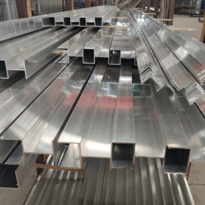 Industrial Assembly Line Aluminum Profile Aluminum Alloy Fence Frame Aluminum Alloy Square Pipe Aluminum Round Pipe