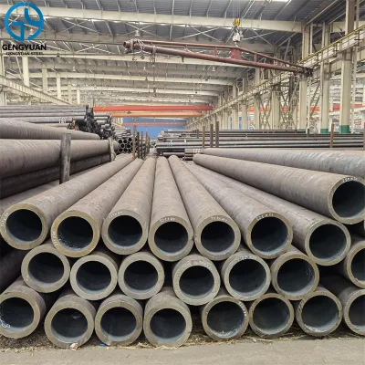 DIN ASTM API Standard SAE1020 Hot/Cold Rolled Fluid Conveying Steel Tube Alloy Carbon Seamless Round Pipe