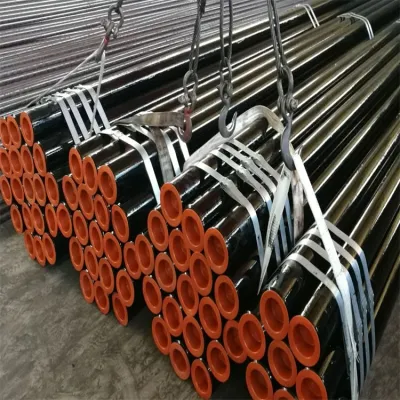 ASTM A106 A53 St37 St52 Sch80 Factory Cold Drawn Carbon Seamless Steel Pipe
