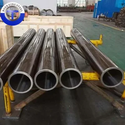 DIN1629 St52 E355 ASTM A210 27simn 40cr Alloy Seamless Honed Steel Pipe