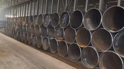 X52 Penstocks Project Diameter 300mm to 3500mm Seamless/ ERW Spiral Welded / Alloy Galvanized/Rhs Hollow Section Spiral Welded Steel Pipe SSAW Pipe
